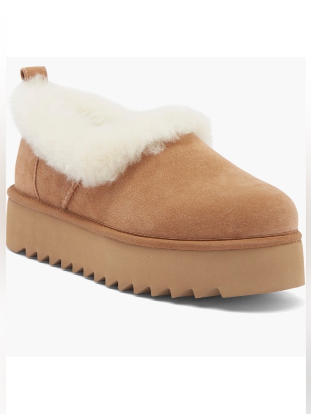 UGG®Nita Genuine Shearling Slipper (Women)